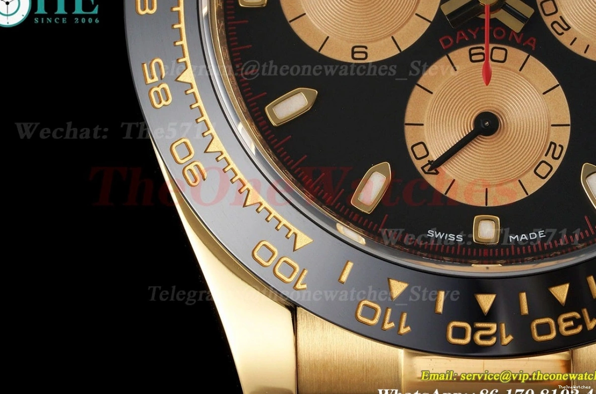 Paul RU YG 40MM Clean 116518 Newman Daytona DD4130 0519